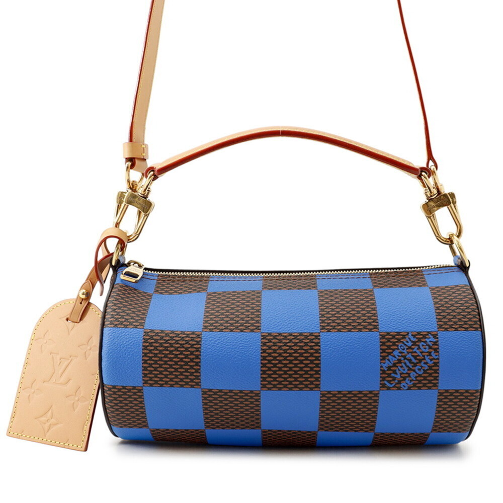 Louis Vuitton Damier Pop Soft Polochon Shoulder Bag N40565 LOUIS VUITTON 2-wa...